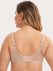 Lace Mini Bow Full Coverage Minimizer Bra