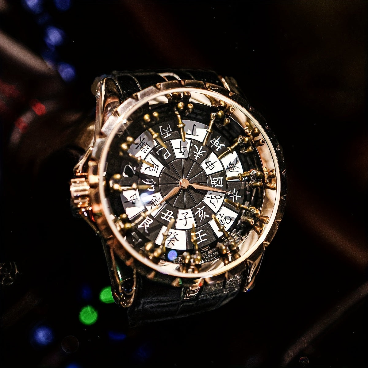 Men's Retro Round Quartz Watch