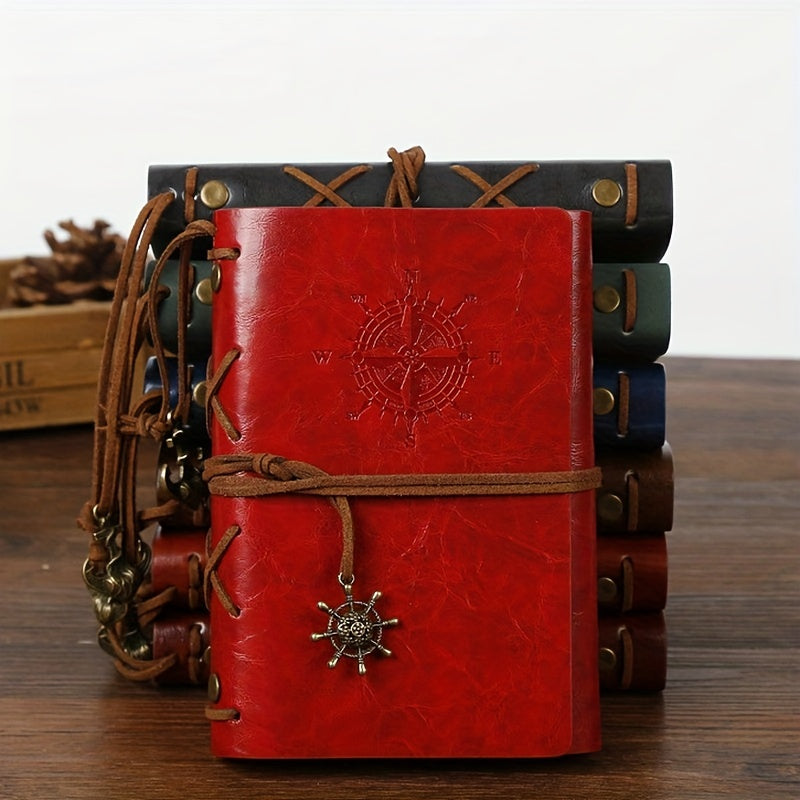Vintage Pirate Notebook Travel Journal Loose leaf Notepad