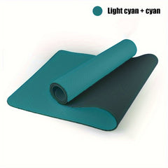 TPE Yoga Mat Soundproof Shockproof Non-Slip Mat Home Exercise Thickened Yoga Mat