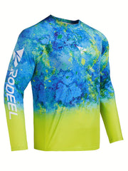 Men's Camo UPF 50 Sun Protection Shirt Long Sleeves