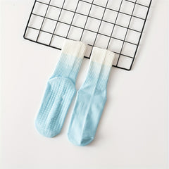 Gradient Elastic Pilates Non Slip Socks