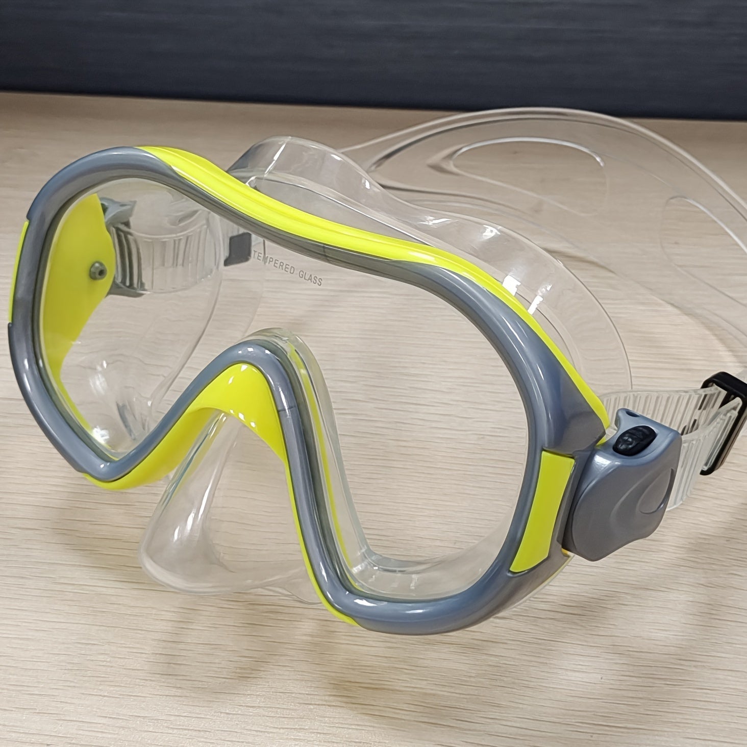 Waterproof Anti-fog Diving Goggles Large Frame PC Glass Mask