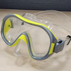 Waterproof Anti-fog Diving Goggles Large Frame PC Glass Mask