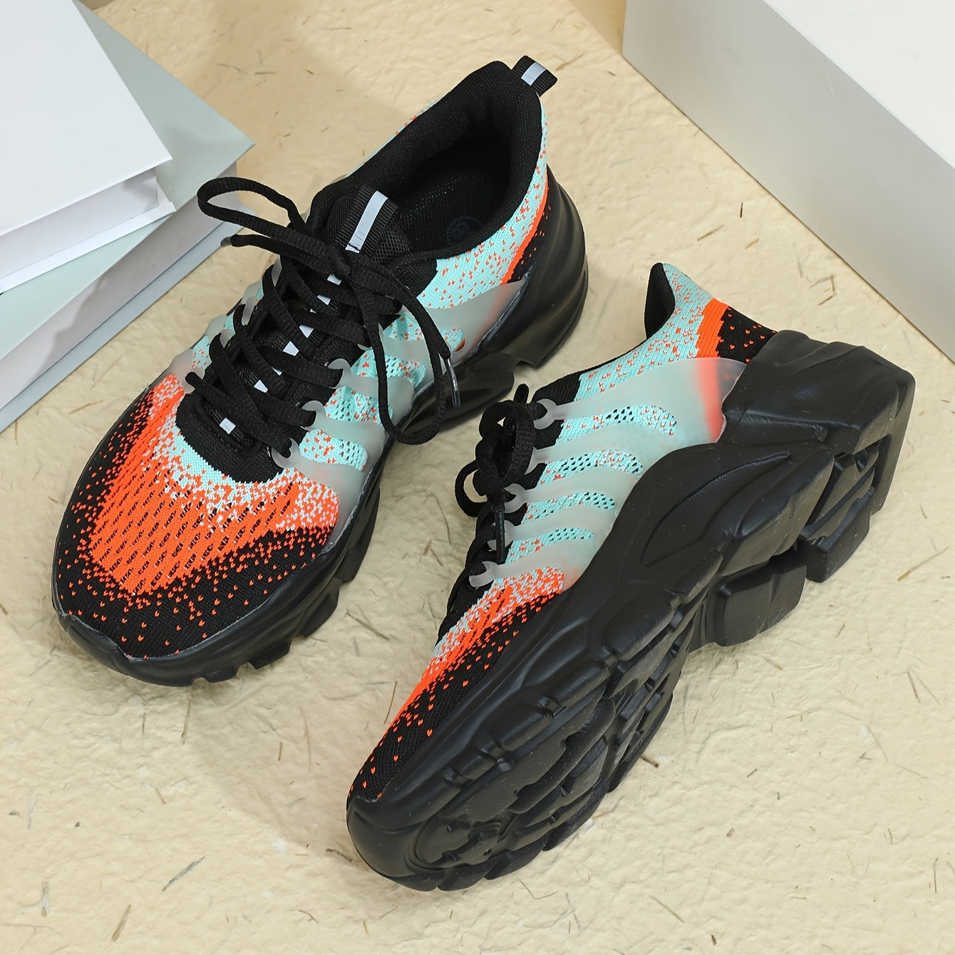 Soft Thick Sole Running Shoes Casual Wear Non Slip S