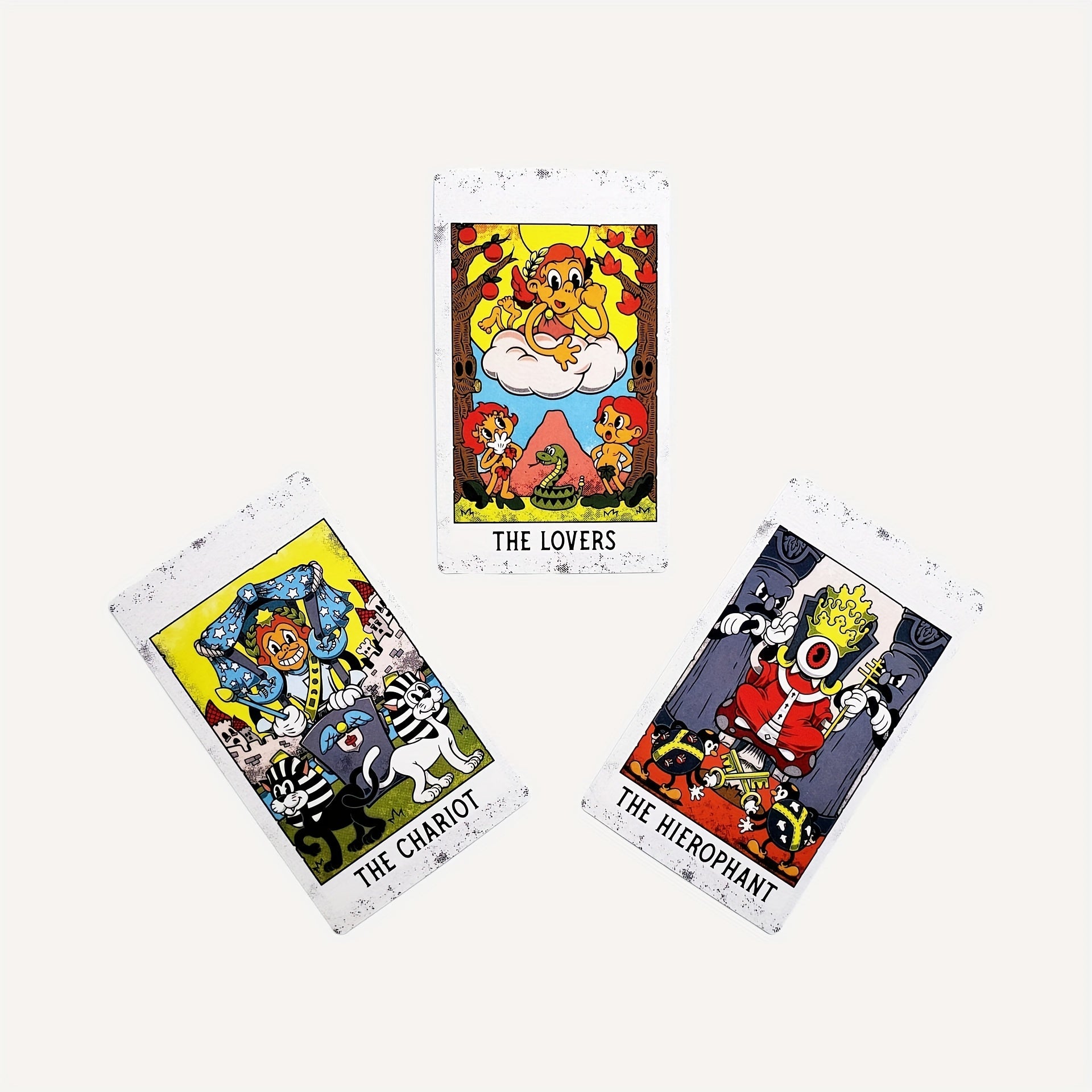 Mystical Medleys Retro Cartoon Tarot Drinking Table Card Game