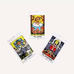 Mystical Medleys Retro Cartoon Tarot Drinking Table Card Game