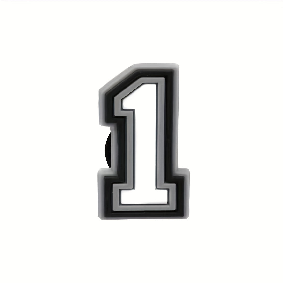 11 Pcs Numbers Pattern Shoe Charms For Clogs Sandals PVC Shoe Decorations