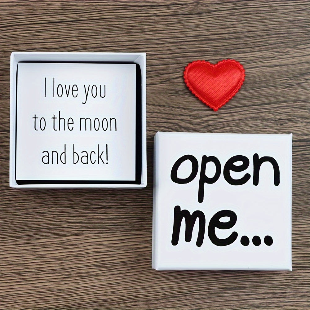 Cherished Moments Pocket Hug 'I Love You to the Moon and Back' Anniversary Gift