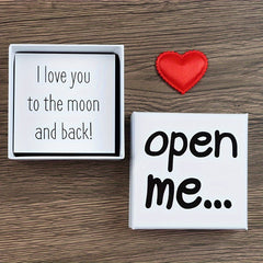 Cherished Moments Pocket Hug 'I Love You to the Moon and Back' Anniversary Gift