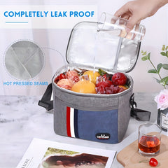 Insulated Aluminum Foil Lunch Bag - Waterproof Bento Box Bag
