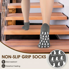 Non Slip Sweat Absorption Yoga Socks Silicone Padded Bottom Quick Dry