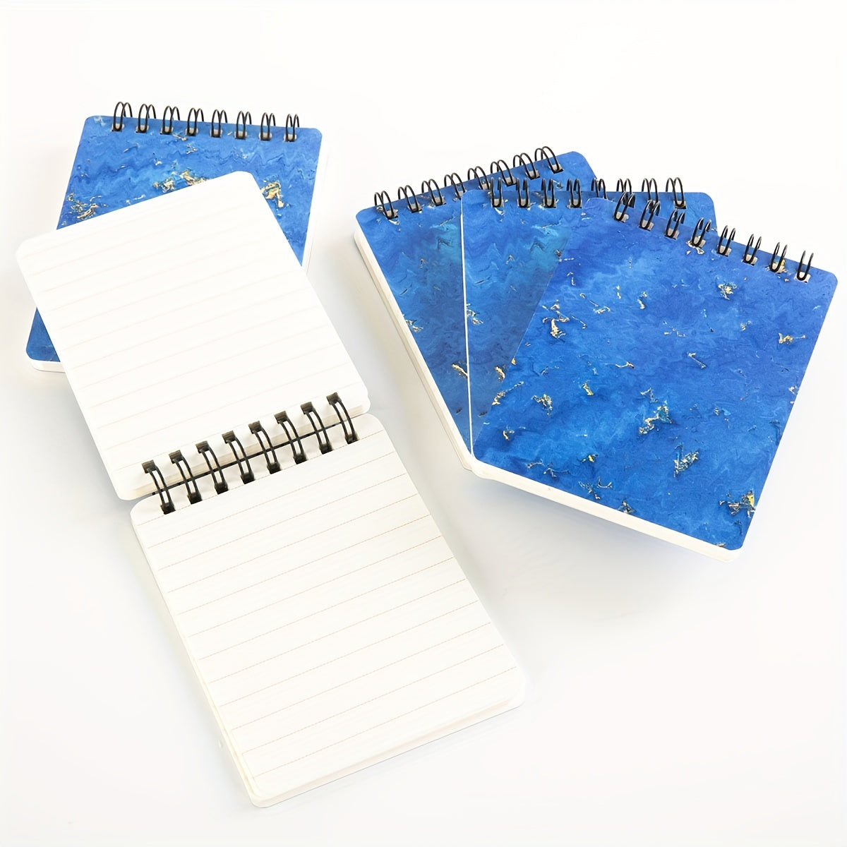 Small Line Circle Notepad Top & Side Flip Two Styles