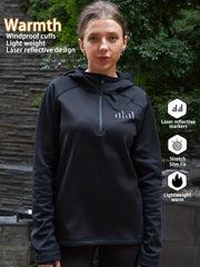 Women's High Neck Fitness Top with Zipper