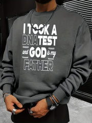 God Is My Father Sweatshirt Men's Graphic Pullover Sweats