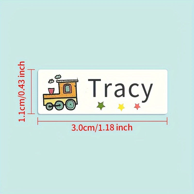 Customized Name Stickers - Waterproof, Anti-fouling, Durable