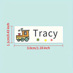 Customized Name Stickers - Waterproof, Anti-fouling, Durable