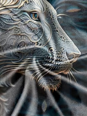 Men's Lion Graphic T Shirt - Breathable Summer Tee