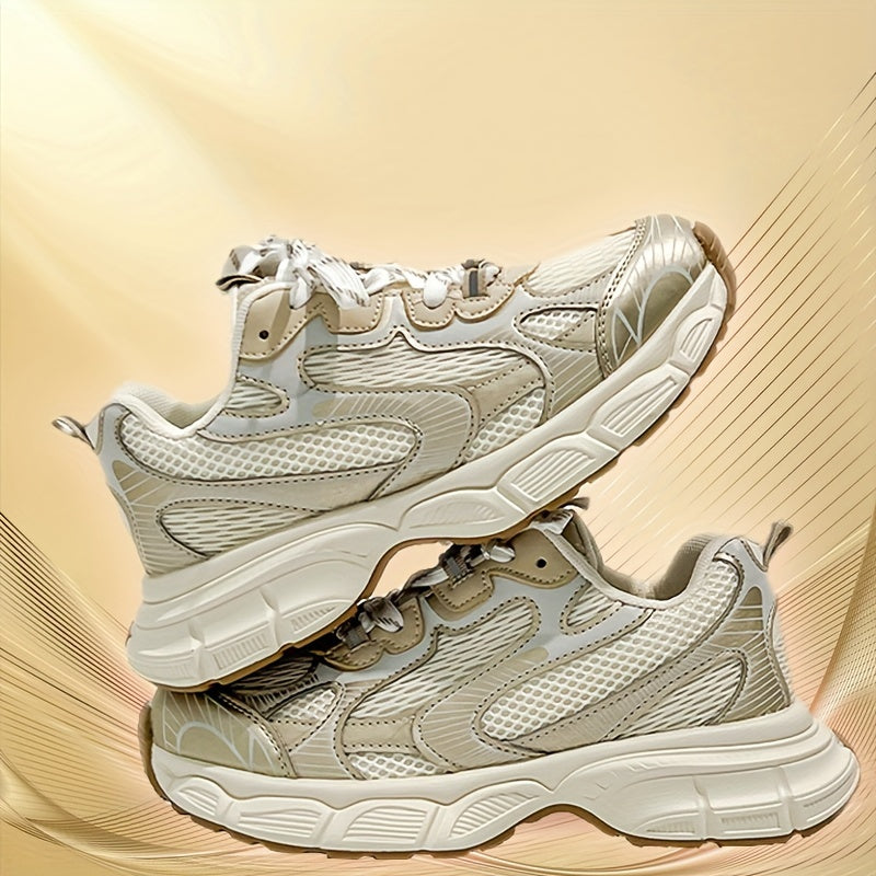 Women's Chunky Dad Shoes Lace-up Non-slip Lightweight Sneakers