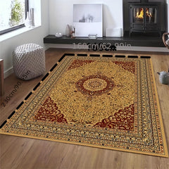 European Style Vintage Area Rug for Living Room Tea Table Sofa