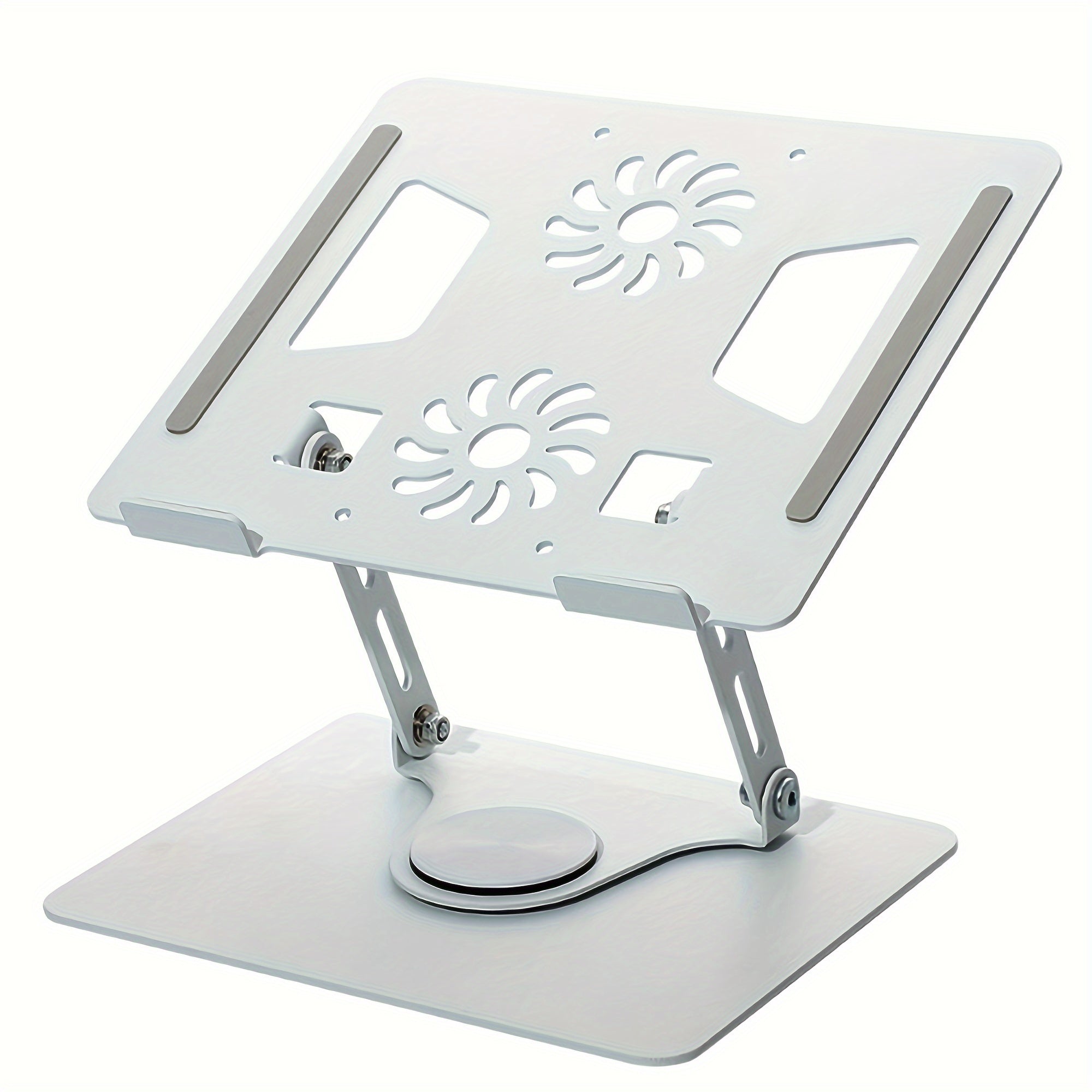 Laptop Stand Tablet Holder 360 Degree Rotation Anti Slip Adjustable Height Stand