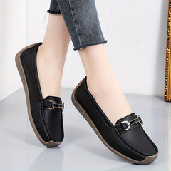Women's Slip-On Casual Flat Shoes Soft Sole Comfy Loafers