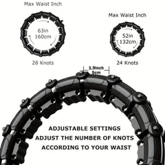 Waist Trainer & Abdominal Massager 24 Knots Slim Waist Tone Abs
