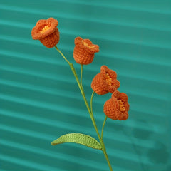 Crochet Wool Lily Of The Valley Flower Handicraft