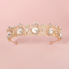 Rhinestone Tiara Crown Wedding Hair Jewelry