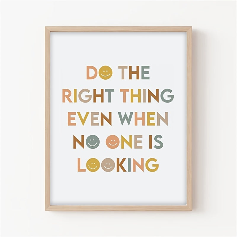 Be Kind & Do Right Thing 8x10 Boho Classroom Print