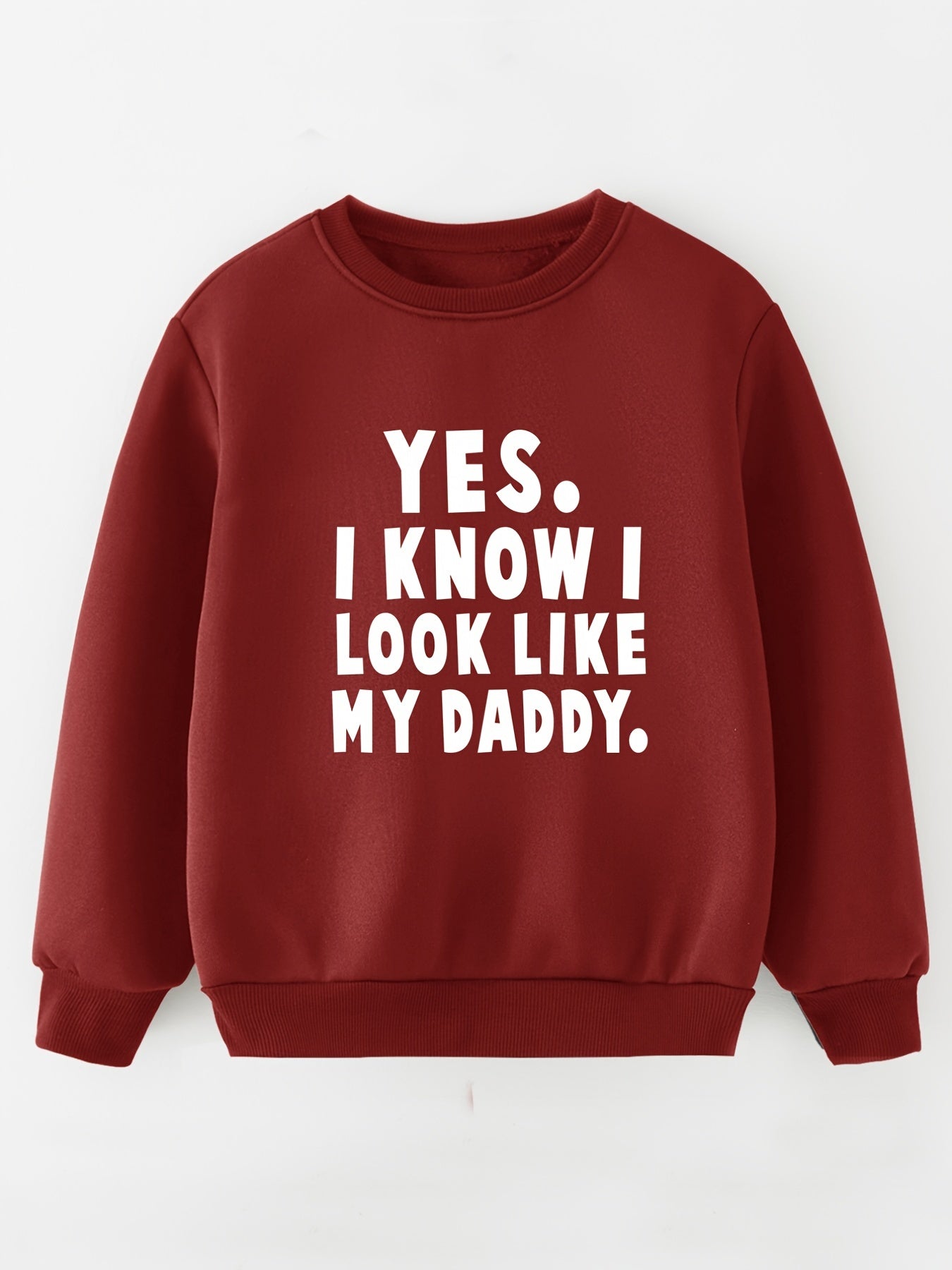 Baby Boys Letter Print Long Sleeve Sweatshirt Tops Kids Clothes