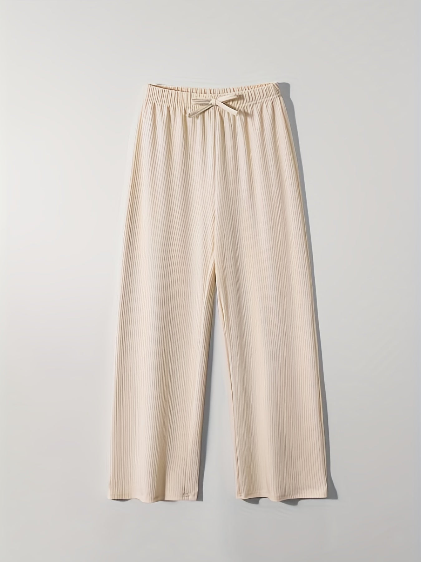 Girls Loose Fit Casual Mopping Pants For Kids