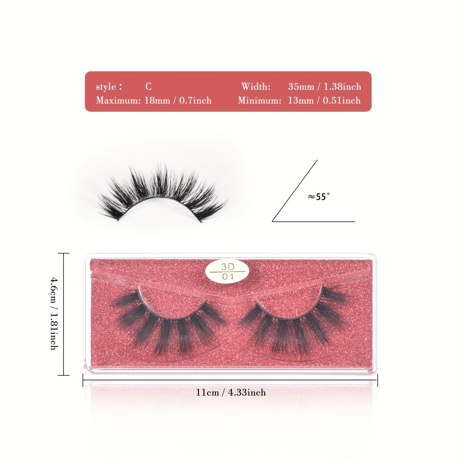 Thick Fluffy False Eyelashes Extension Makeup 10 Styles