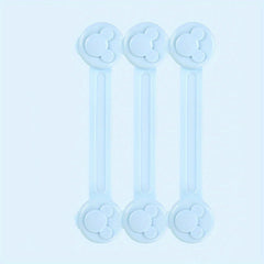 3pcs Baby Safety Locks Drawer Locks Multifunctional Baby Protection Locks