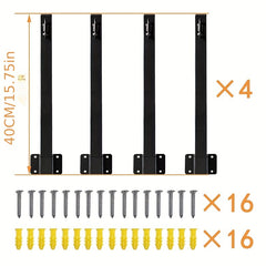 Outdoor String Light Poles - Patio Fence Wall Garden Decor