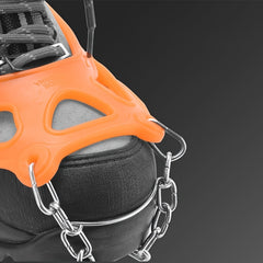 Stainless Steel Ice Traction Cleats for Safe Winter Walking
