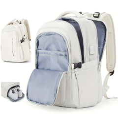 Large Capacity Travel Backpack Carry on Layer Luggage Daypack Preppy Laptop Scho