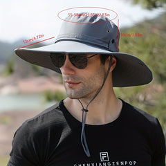 Unisex Large Brim Bucket Hat for Outdoor Activities