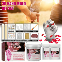 Couples Plaster Hand Mold Casting Kit Gift Ideas For Boyfriend Girlfriend