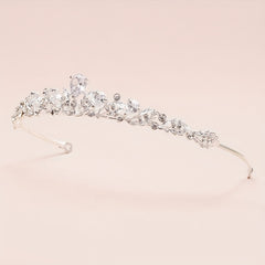 Baroque Crystal Tiara Headband Women Hair Accessories