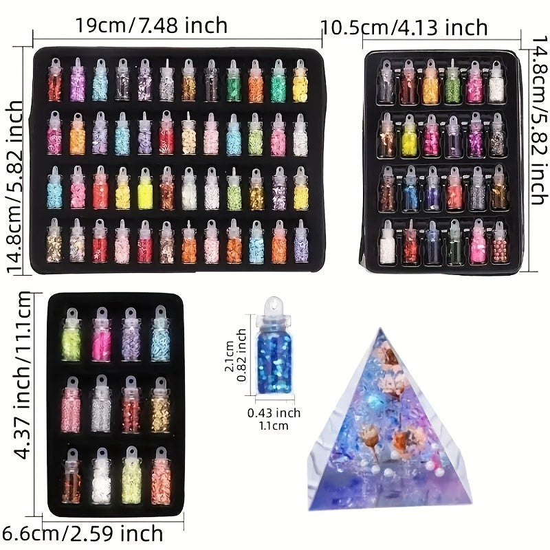 Confetti Fish Sauce Beads Stars Sequins for DIY Jewelry Making Epoxy Resin