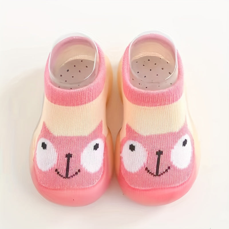 Cute Slip On Sock Shoes For Baby Girls