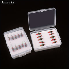 10pcs Artificial Fly Hooks Bionic Fishing Flies Fishing Tackle