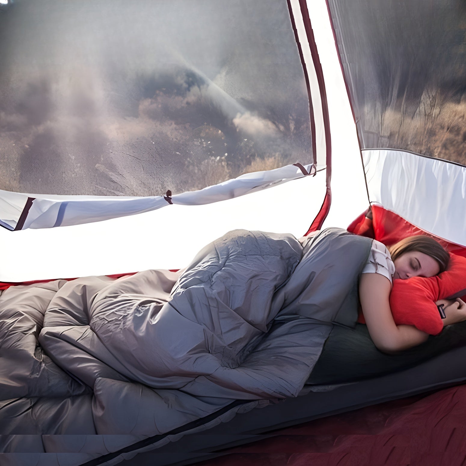 Thickened Comfort Sleeping Bag for Camping Hiking Traveling