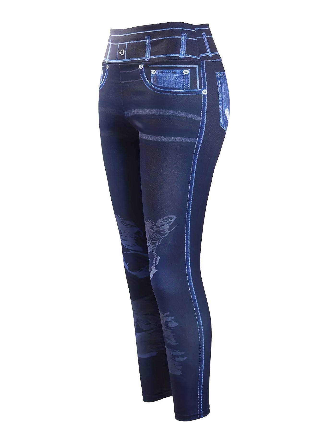 Print Yoga Pants Stretchy Running Fitness Workout Leggings