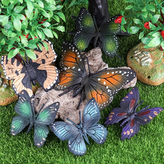 26pcs Realistic Insect Model Set Butterflies Mantis Spider Lizard Frog & More
