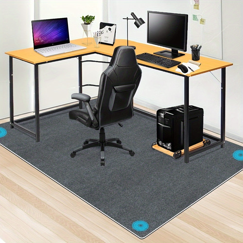 Office Chair Mat for Hardwood & Tile Floor 55x63