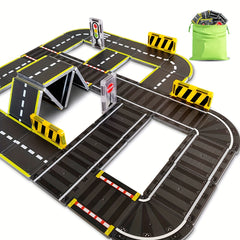 26pcs Magnetic Tiles Road & Train Track Expansion Pack Building Blocks