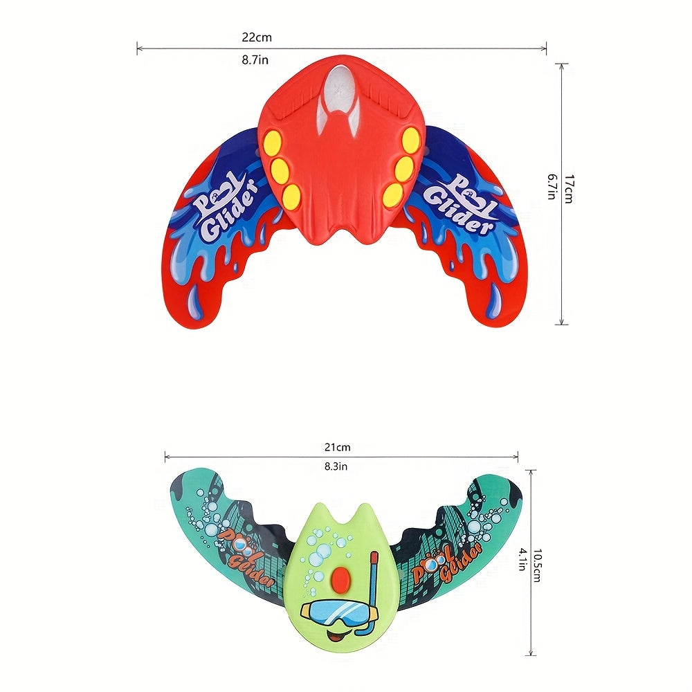 Summer Pool Party Toy Diving Toy Water Powered Devil Ray Mini Stingray