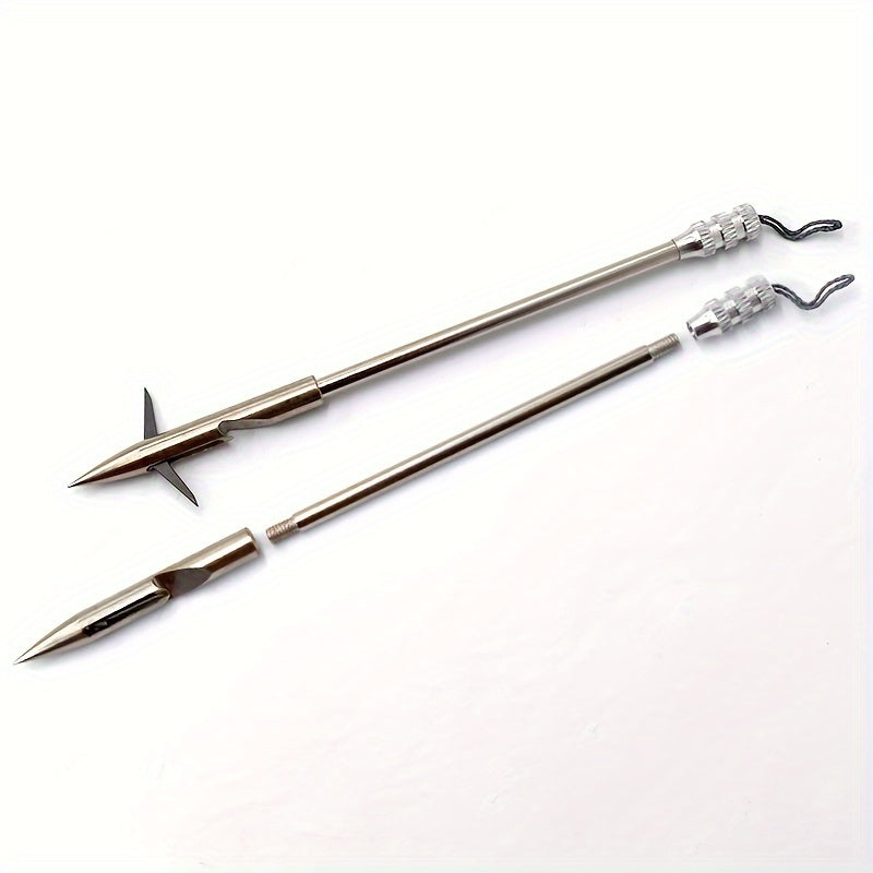 6pcs Stainless Steel Bowfishing Accessory Set for Catching Fish